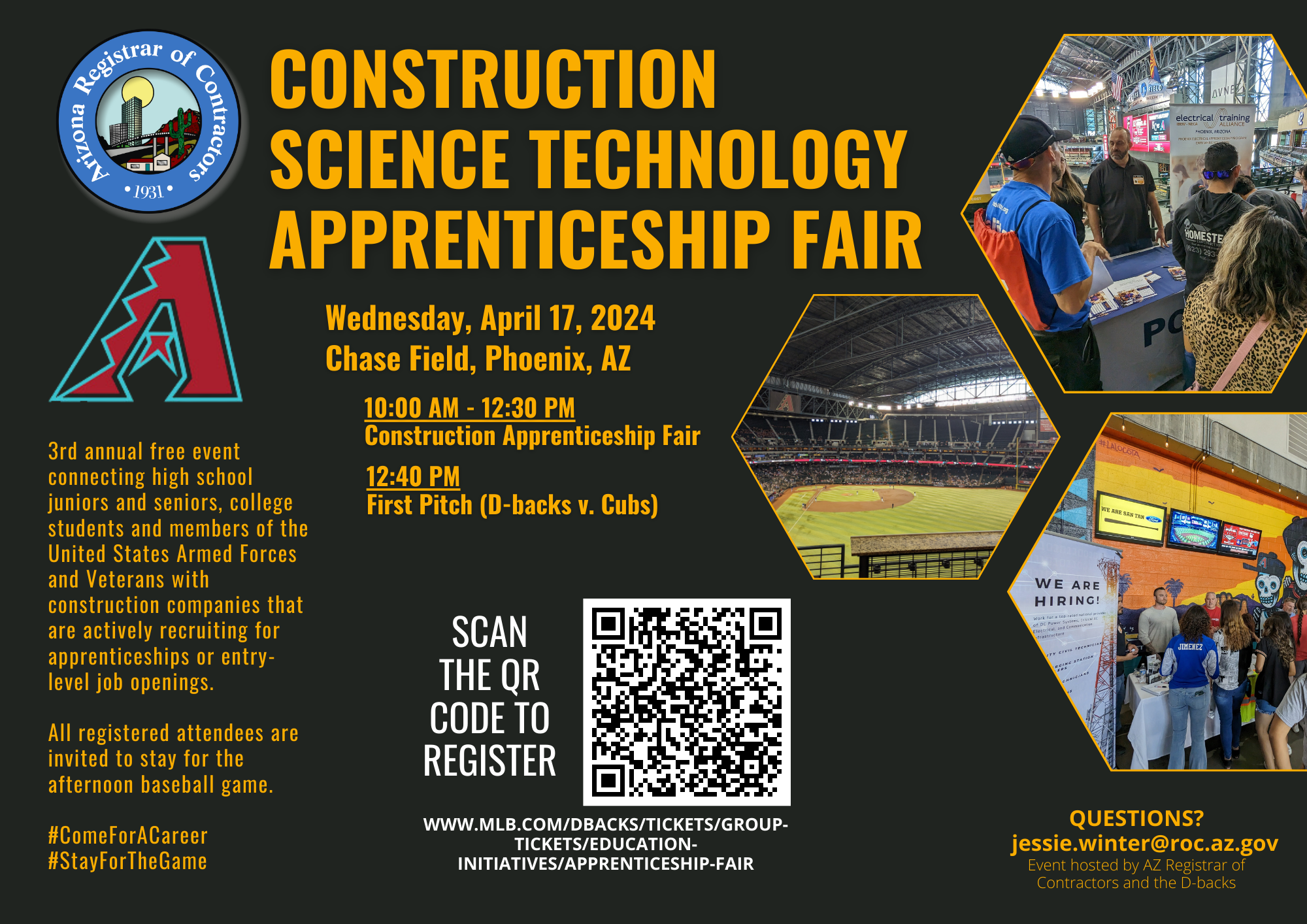 2024 Apprenticeship Fair at Chase Field