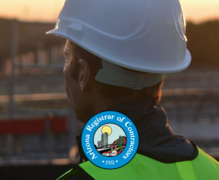 Man in Hardhat with ROC Seal